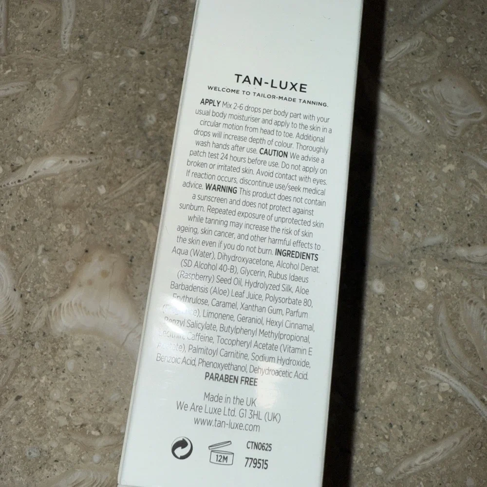 TAN-LUXE THE‎ BODY ILLUMINATING SELF TAN DROPS 1 FL OZ LIGHT MEDIUM NIB